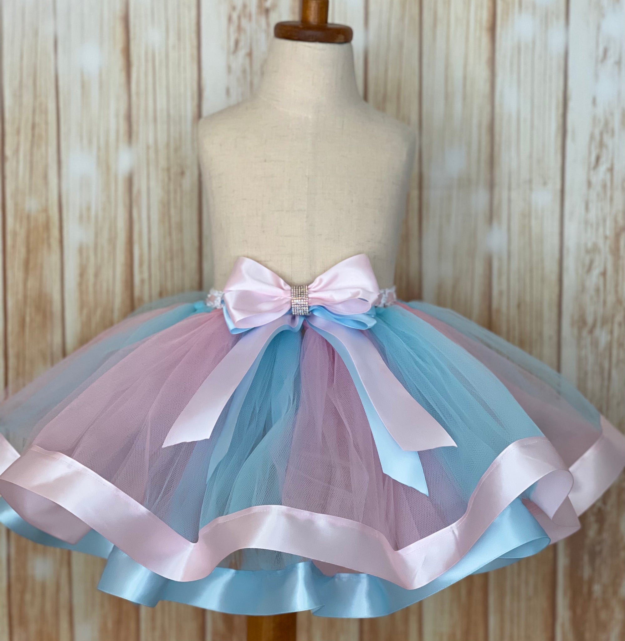 Ivory Pink Tulle Petticoat Underskirt Crinoline TUTU Skirt - Princessly